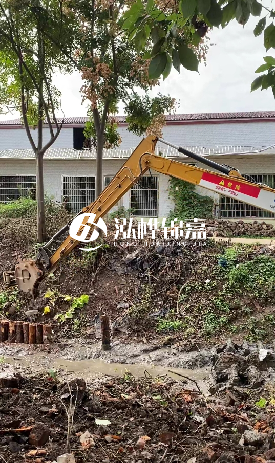 駐馬店挖機打木樁專業施工- 河道打木樁后木樁腐朽怎么防治?