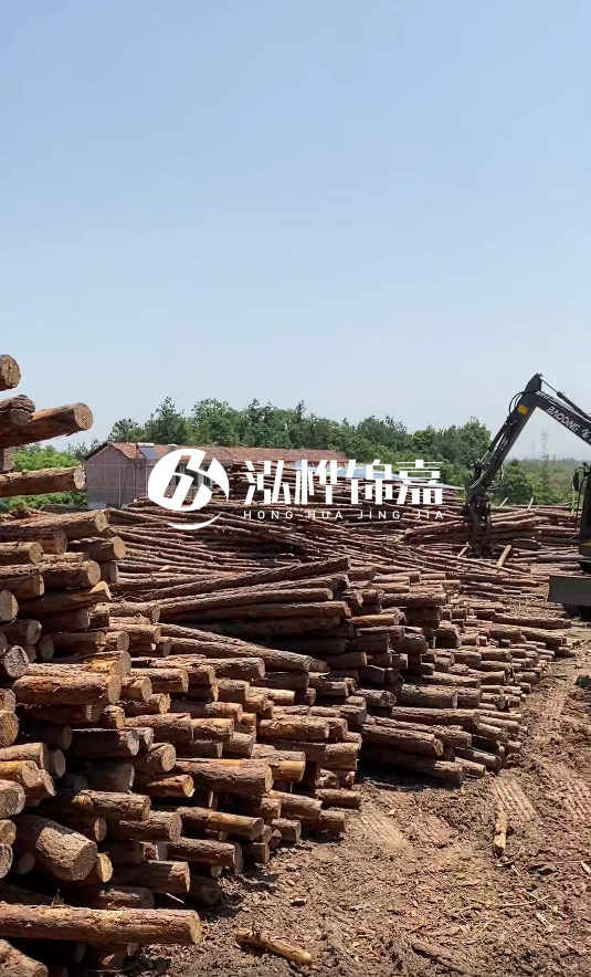 商丘挖機打木樁專業施工-松木樁打樁木價格哪家供應商更實惠?