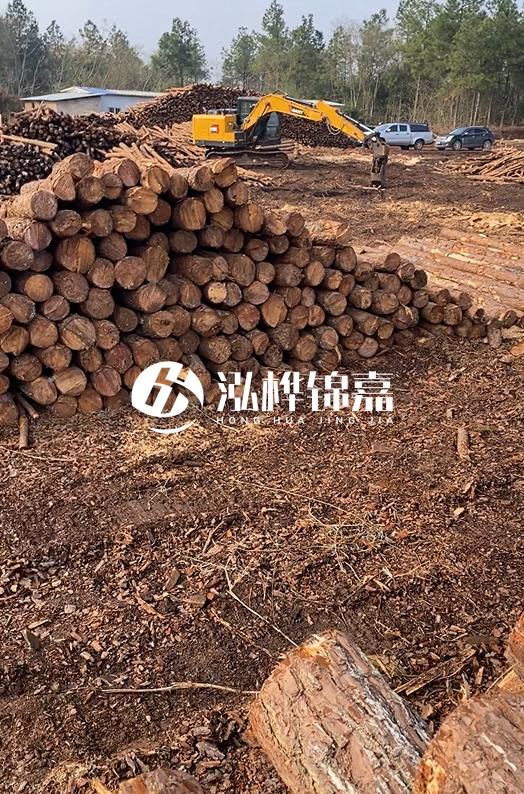 松木樁是砍下來直接送到工地嗎?發(fā)貨前需要做哪些預處理?