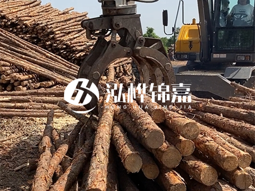 松木樁廠家泓樺錦嘉-打松木樁時(shí)遇到堅(jiān)硬土層怎么解決？